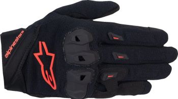 GLOVES 4W SP X 1 BK/RD FL XS