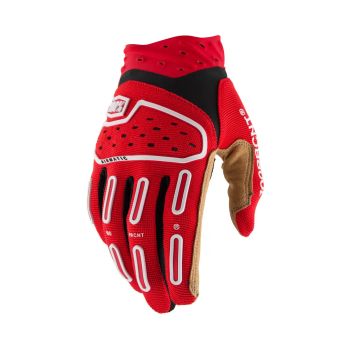GLOVES AIRMATIC RED/BLACK - M