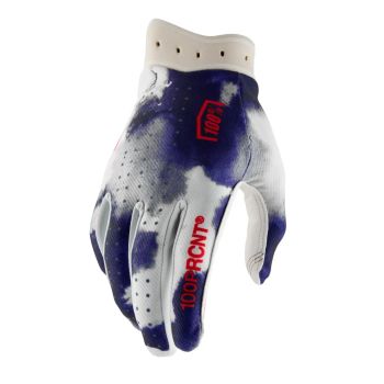 GLOVES ITRACK BLUE/WHITE - M