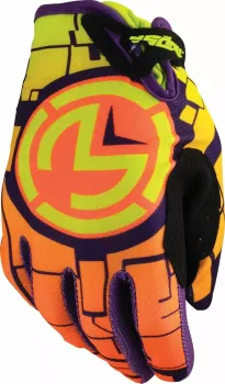 GLOVE YOUTH SX1 ORANGE/GREEN M