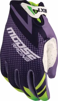 GLOVE YOUTH SX1 PURPLE/GREEN X