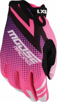 GLOVE YOUTH SX1 PINK/PURPLE MD