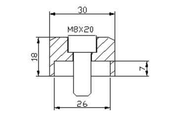 Puig Adapter Rear Mirror Hi-Tech Iv Mod. Kawasaki