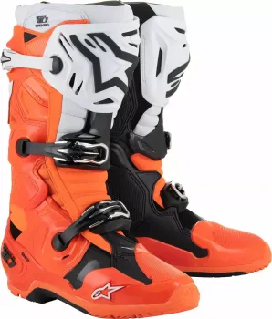BOOT TECH 10 ENDURO ORANGE FLU