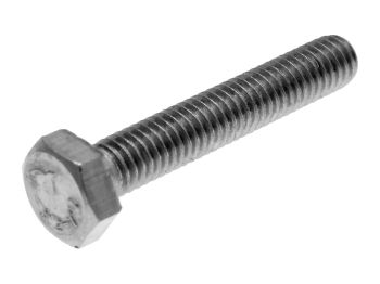 hex cap screws / tap bolts DIN933 M6x35 full thread stainless steel A2 (25 pcs)