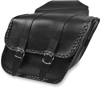 SADDLEBAG SLANT BRAIDED