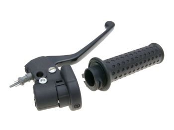 throttle grip fitting w/ brake lever for Piaggio NRG MC2, Typhoon, TPH