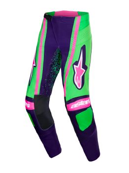 Alpinestars Pants Techstar Nomur Purple/Green/Fluo Pink 28