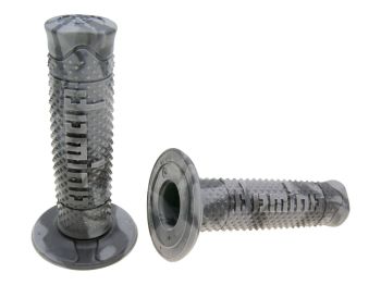 handlebar grip set Domino A260 off-road camouflage urban grey / black