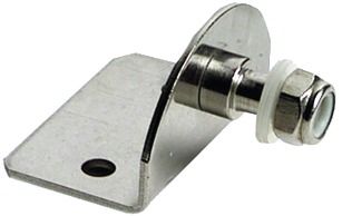 Plate 90° edge w/pin