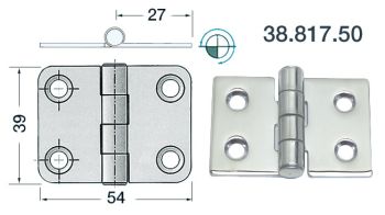 S.S hinge
