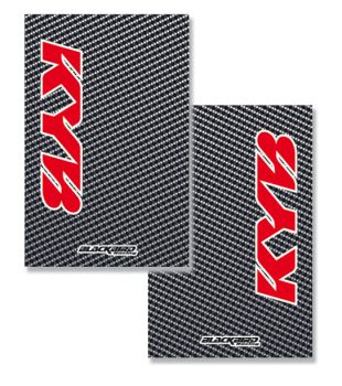 Blackbird Cystall Stickers - Carbon Fiber Look Kayaba