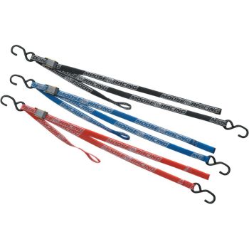 TIE DOWN W/SOFTTIE BLACK