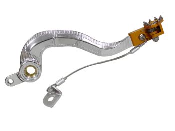 Psychic brakepedal RMZ250 07-13, RMZ450 05-07 gold