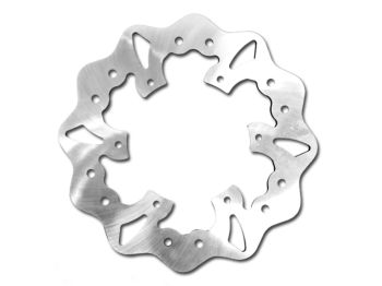 Psychic wave front brake disc