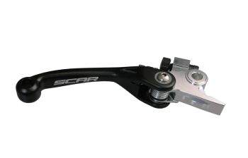 Scar Unbreakable Pivot Brake Lever CRF250/450R/X 07-.. Honda Black color