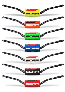 Scar Handlebar O² Ø28,6 (1 1/8") - Villopoto/Stewart Style - with design color B
