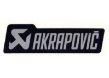 STICKER AKRAPOVIC 120X35