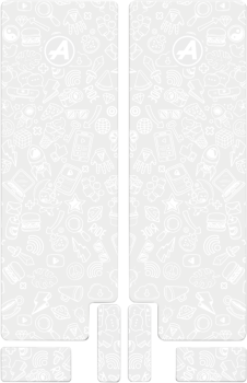 FORK DECAL WT ICON MAT