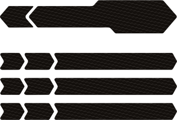 DECAL CHAIN GD BK GLOSS