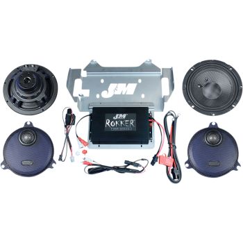 AMP 400W2SPK 14-20 ST GLD