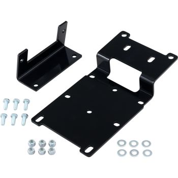 WINCH MOUNT MUD UTV POL