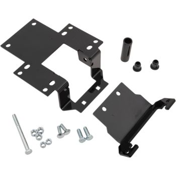 WINCH MOUNT MUD UTV POL
