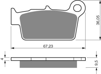 GOLDFREN Brake Pads 187 Ceramic Carbon K1