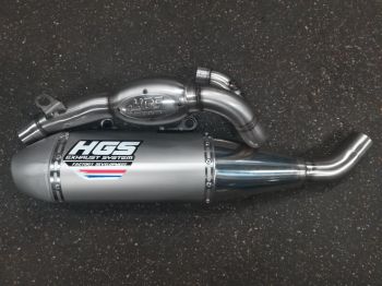HGS Exhaust system 4T Complete set EXC-F+FE350 20-23 EC350F 21-23