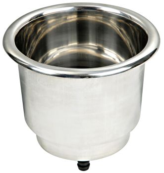 Osculati Delux SS standard glass holder w/drain hole
