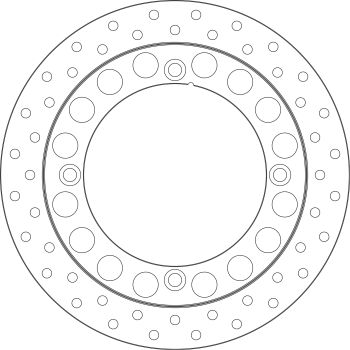 GOLDFREN brakedisc yd276 hd165,9 id144, t4,6