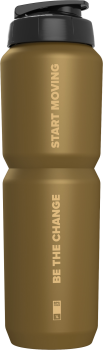 WATER BOTTLE MOVE 1L GOLD/BK