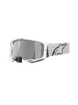 Alpinestars Goggle Vision 8 CORP WHITE Mirror SILVER