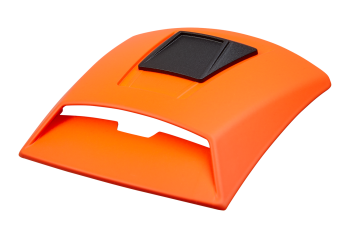 Schuberth C4 ventilation scoop, orange