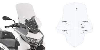 GIVI SPOILER BMW C400GT (2019)