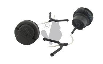 Skana Fuel cap - Oil cap, Tl Husqvarna T540X, Ol Husqvarna 445-545-550XP,XPG