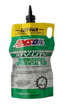 Amsoil Synthetic ATV/UTV Transmission & Differential Fluid 946ml