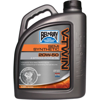 Bel-Ray V-TWIN SEMI-SYN 20W-50 4L