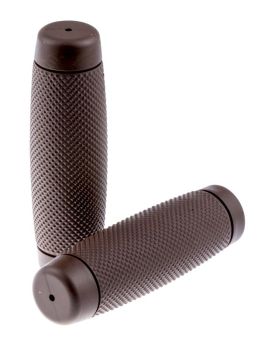 Handgrips Diamond cut Brown for Ø 25 mm (1)