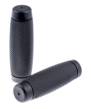 Handgrips Diamond cut Black for Ø 22 mm (7/8)