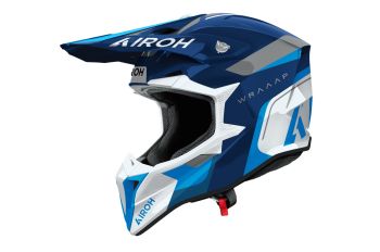 Airoh Helmet Wraaap Conquer Blue gloss XXS