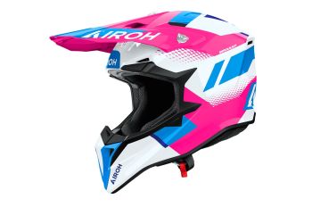 Airoh Helmet Wraaap Vision Pink gloss M