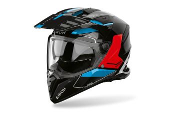 Airoh Helmet Bandit Tune blue/red gloss XL