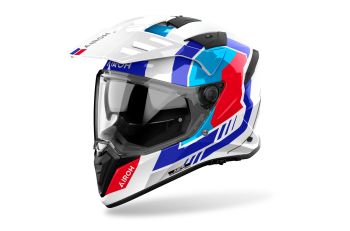 Airoh Helmet Bandit Horn white gloss XL