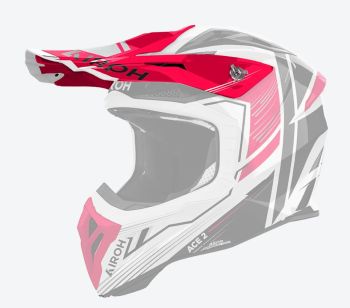 Airoh Aviator Ace 2 Peak Engine Red Gloss