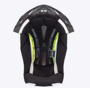 Airoh Aviator Ace 2 Crown padding Black sup. XL 5+5mm