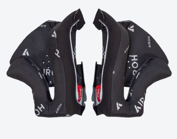 Airoh Twist 3 Cheek pads Black/white, L 15mm