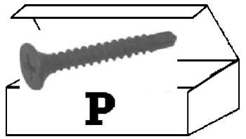 Kipsikruvi puur 3,5x45, tihe, 1000 tk