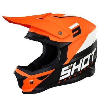 Kiiver SHOT Furious Chase Black Neon Orange Matt