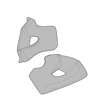 SIMPSON Darksome Cheek Pads